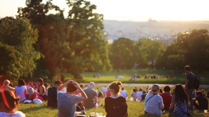 People in Park